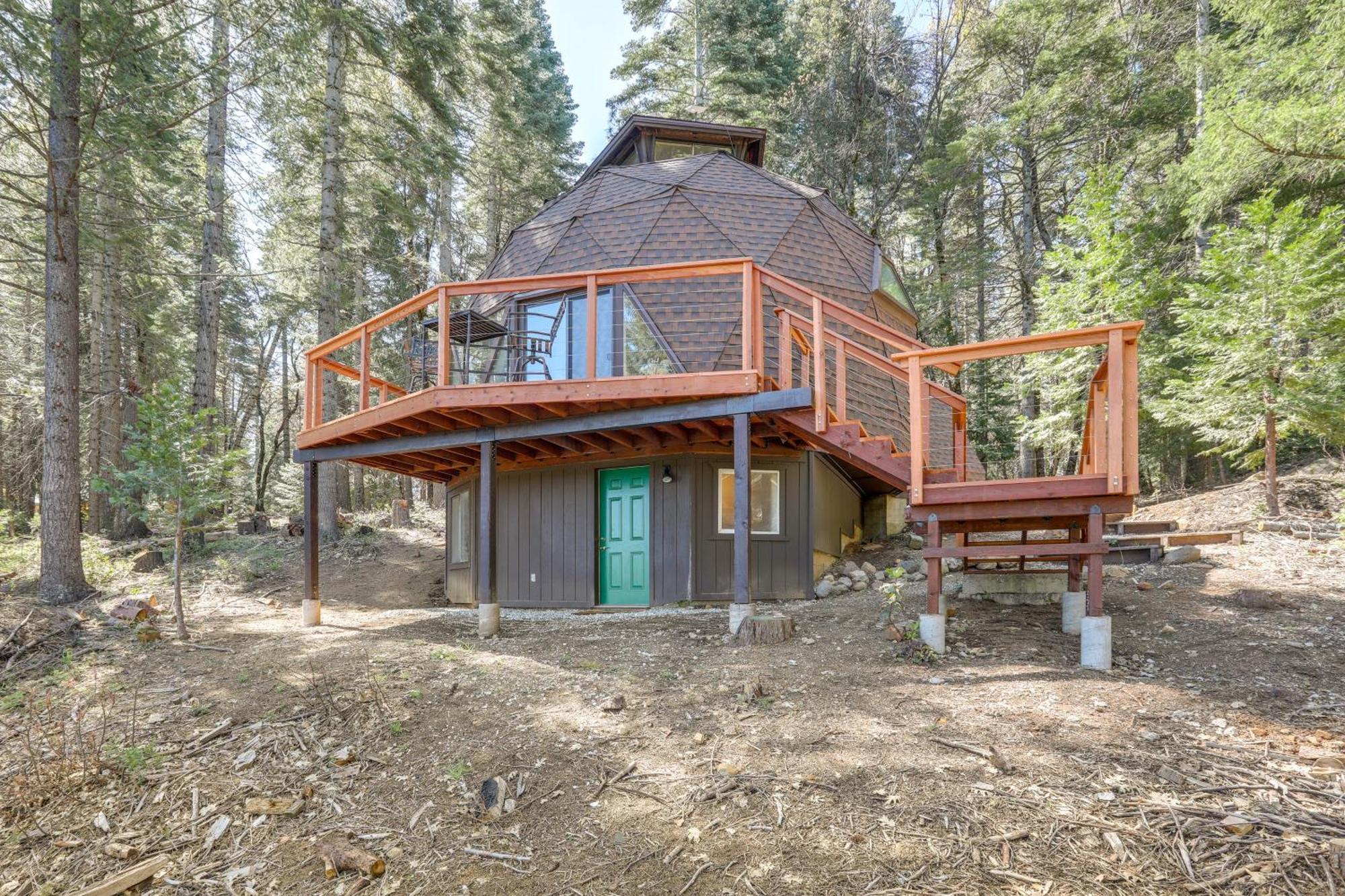 Off-Grid Nevada City Geodesic Dome House With Views! Dış mekan fotoğraf