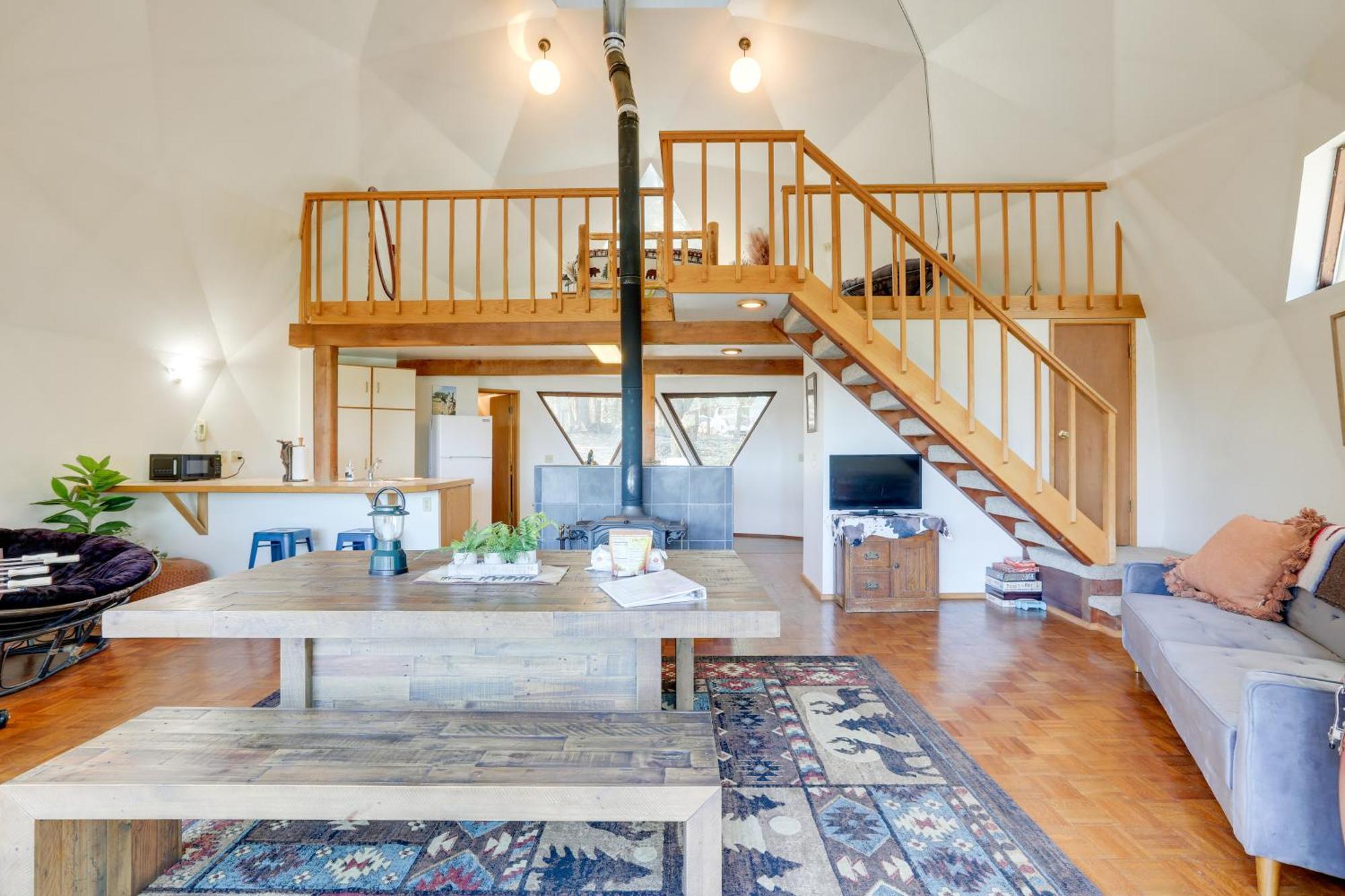 Off-Grid Nevada City Geodesic Dome House With Views! Dış mekan fotoğraf
