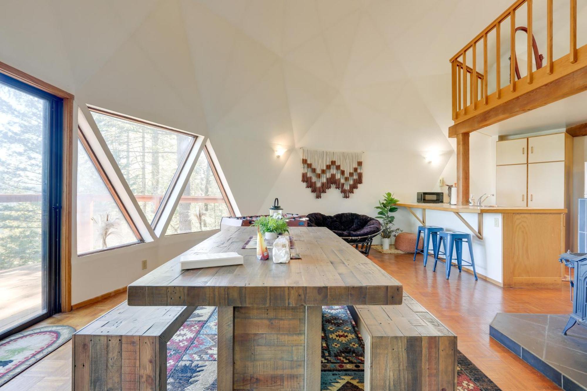 Off-Grid Nevada City Geodesic Dome House With Views! Dış mekan fotoğraf