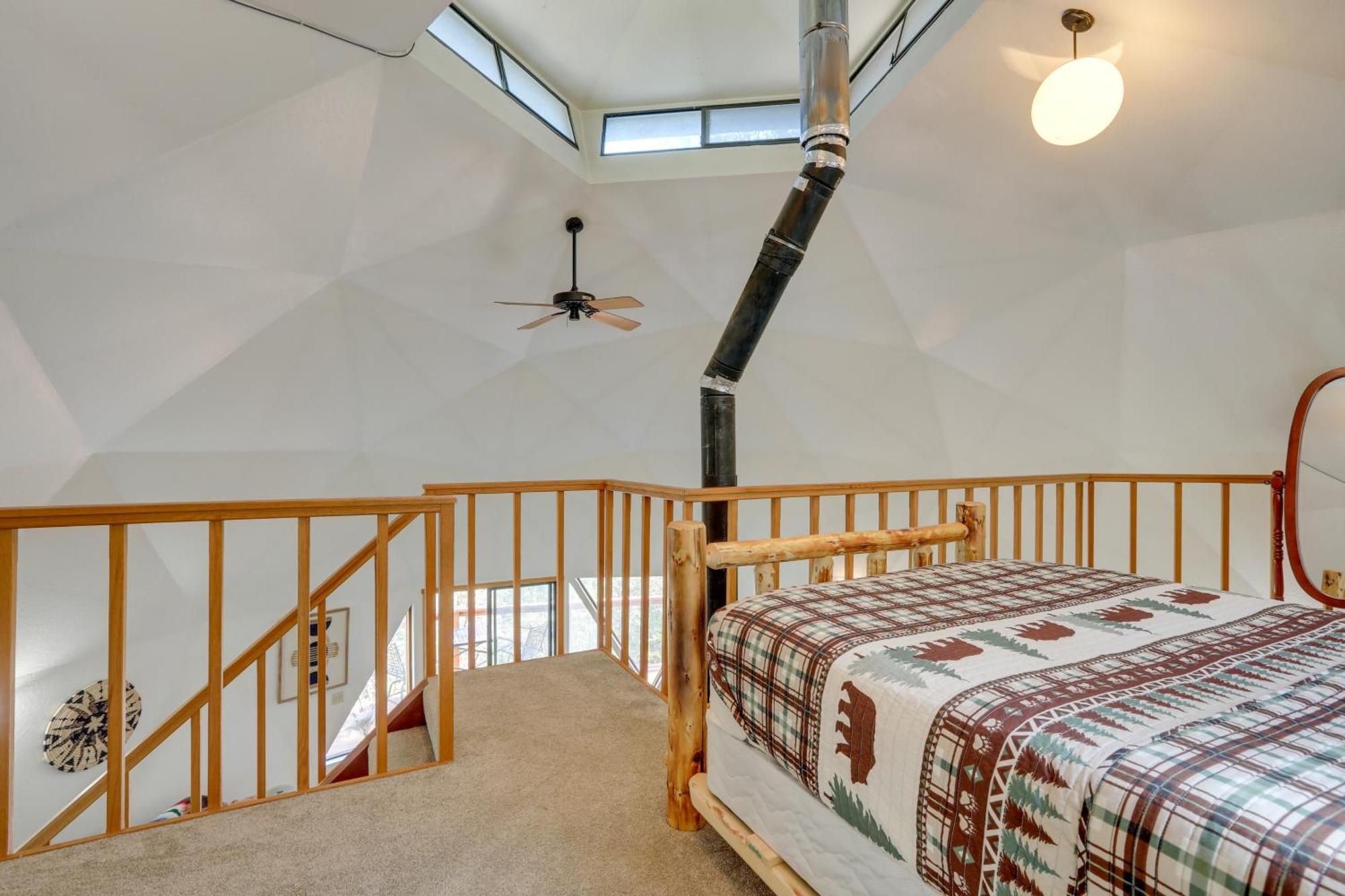 Off-Grid Nevada City Geodesic Dome House With Views! Dış mekan fotoğraf