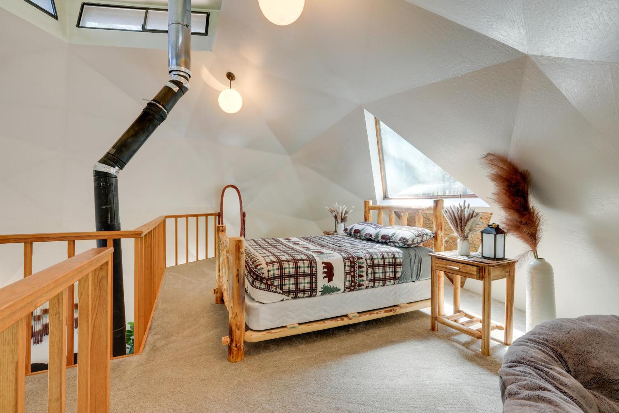 Off-Grid Nevada City Geodesic Dome House With Views! Dış mekan fotoğraf