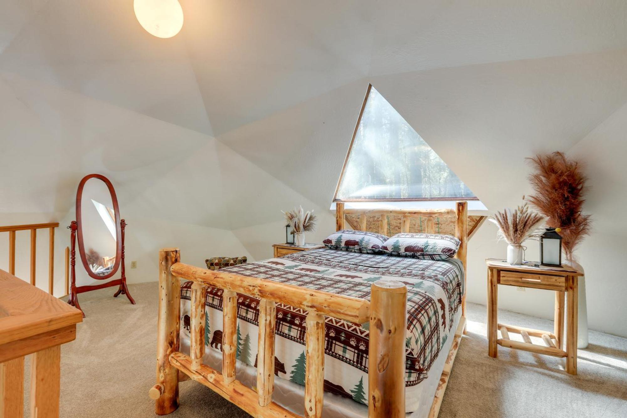 Off-Grid Nevada City Geodesic Dome House With Views! Dış mekan fotoğraf