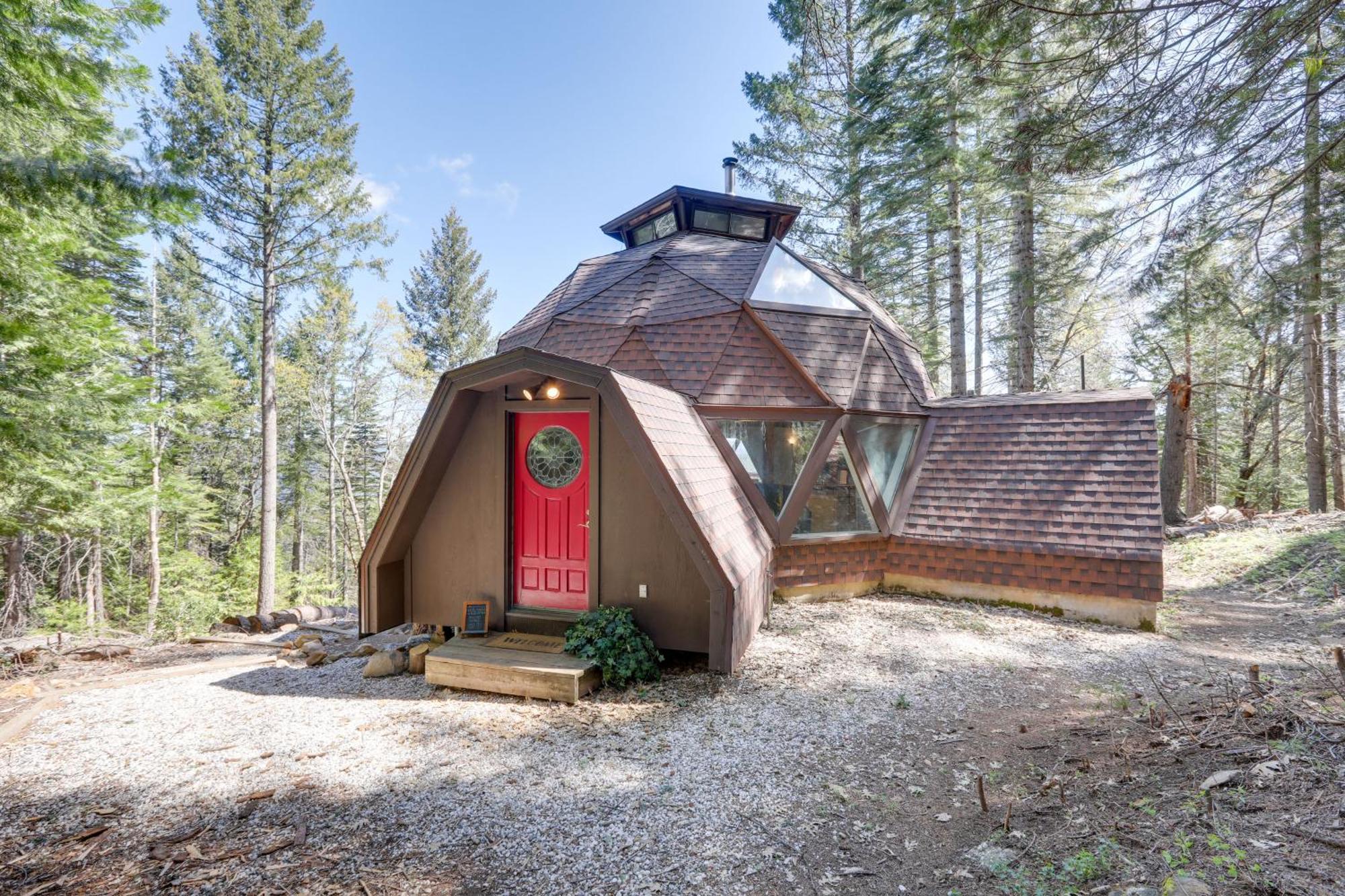 Off-Grid Nevada City Geodesic Dome House With Views! Dış mekan fotoğraf