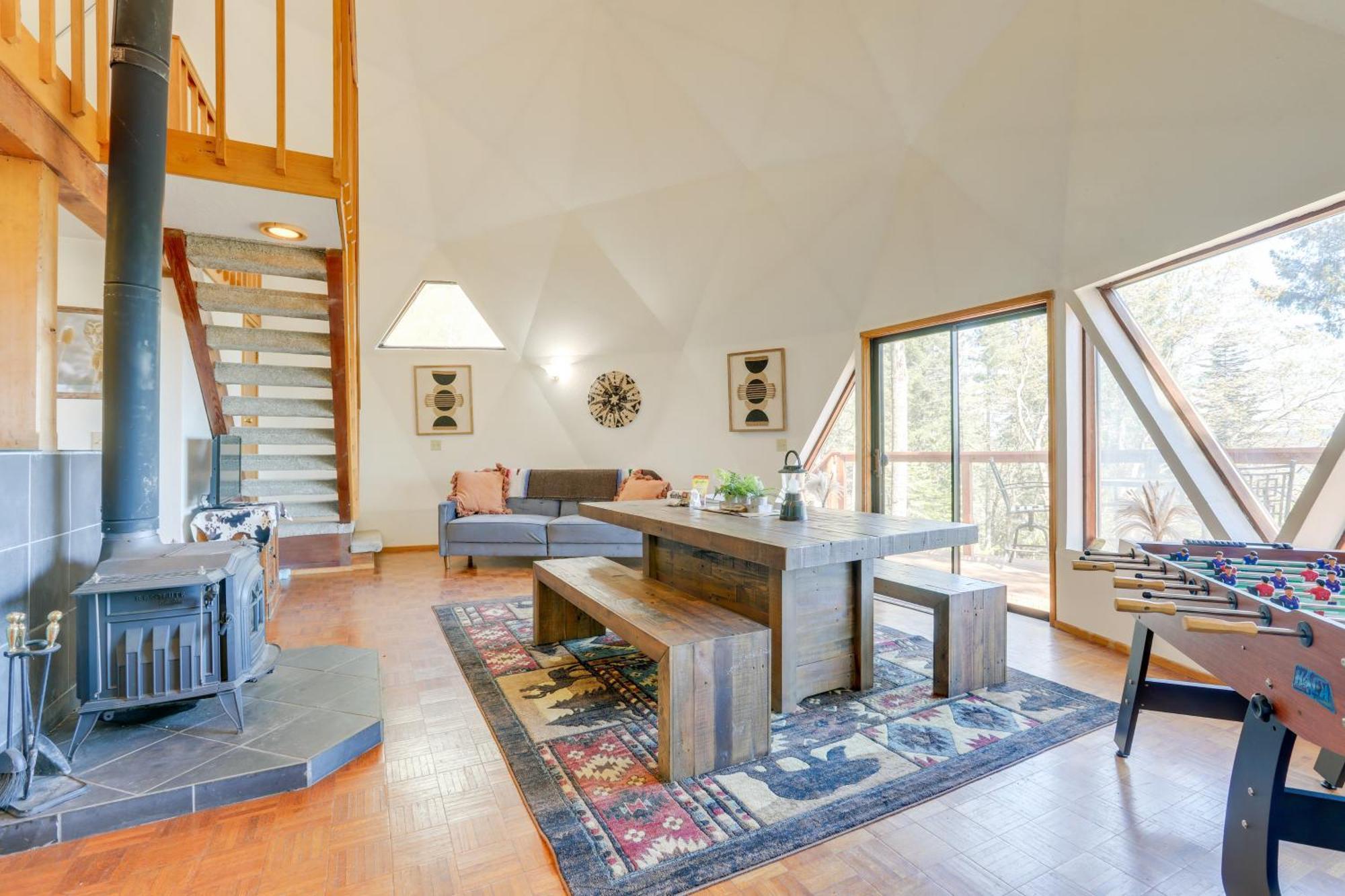 Off-Grid Nevada City Geodesic Dome House With Views! Dış mekan fotoğraf